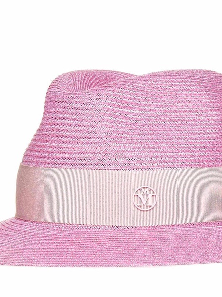 Maison Michel Logo Plaque Bucket Hat