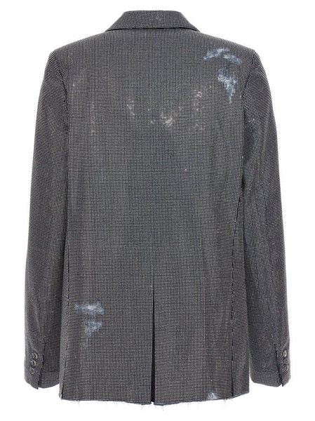 JW Anderson Embellished Distressed Blazer