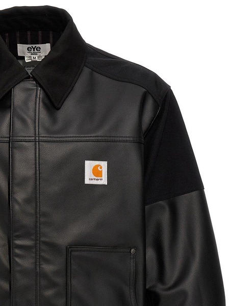 Junya Watanabe X Carhartt Logo Patch Panelled Jacket