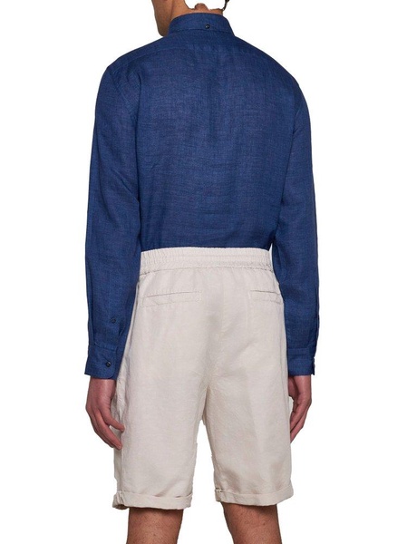 Brunello Cucinelli Elasticated Waistband Drawstring Shorts