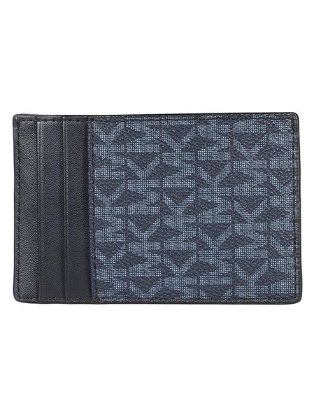 Michael Kors Hudson Logo-Jacquard Card Holder