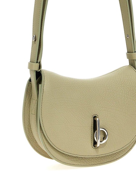 Burberry Mini Rocking Horse Foldover-Top Crossbody Bag