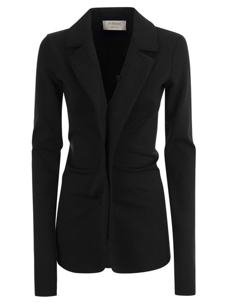 Sportmax Single-Breasted Long-Sleeved Blazer