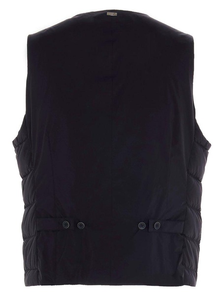 Herno Padded Button-Up Gilet