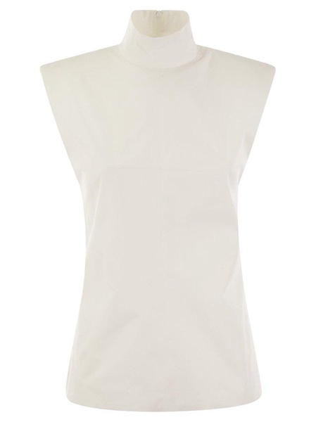 Sportmax Canneti Sleeveless Turtleneck Top