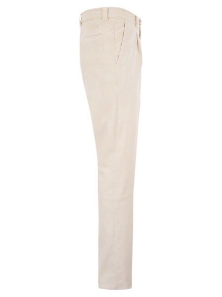 Brunello Cucinelli Low-Waisted Slim-Fit Trousers