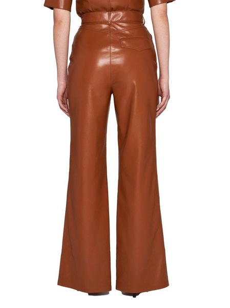 Nanushka Mid-Rise Straight-Leg Trousers