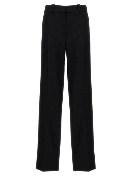 Paco Rabanne High Waist Straight Leg Pants