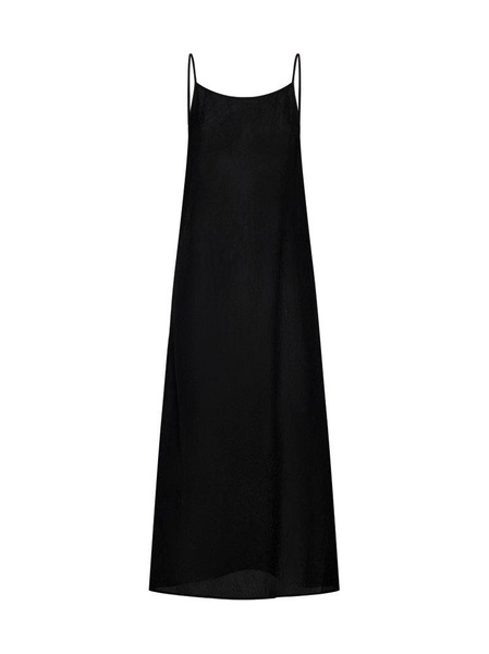 Uma Wang Scoop Neck Midi Slip Dress