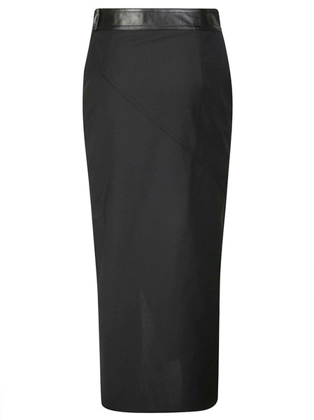 Helmut Lang Twisted Stretch Skirt