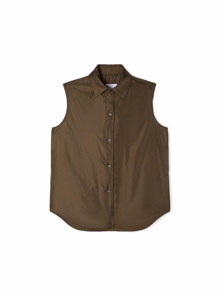 Aspesi Pointed Flat-Collared Buttoned Gilet