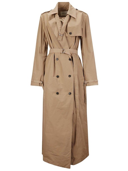 Dries Van Noten Double-Breasted Belted Coat