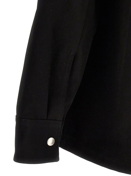 Jil Sander Long-Sleeved Zip-Up Shirt