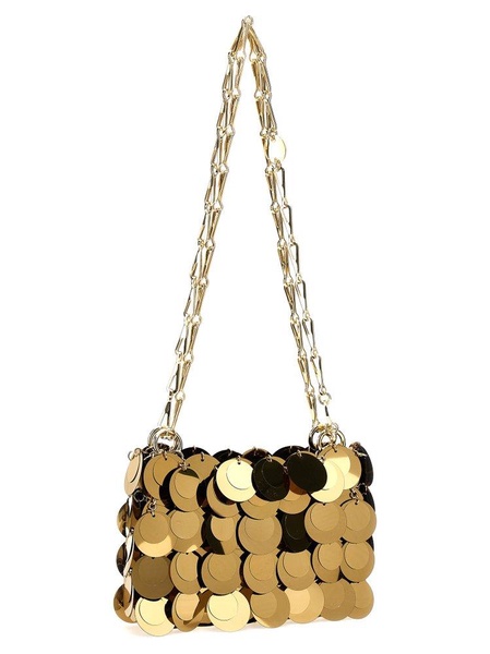 Paco Rabanne Mini Sparkle Shoulder Bag