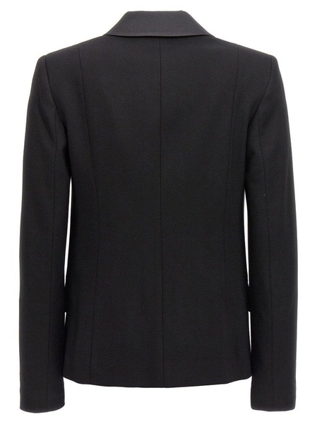 Karl Lagerfeld Punto Single-Breasted Tailored Blazer