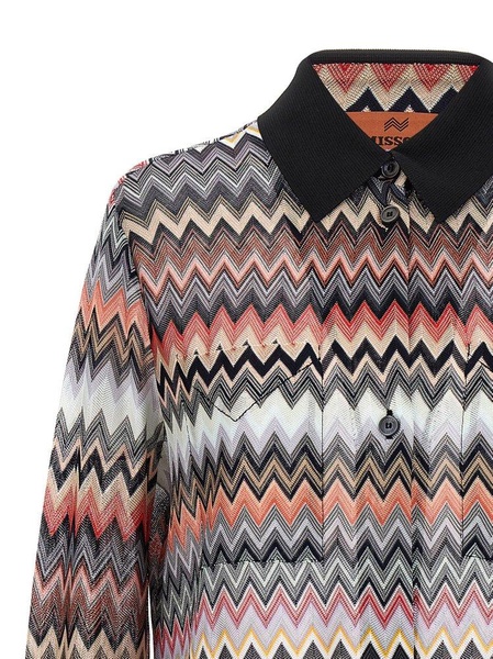 Missoni Zigzag-Woven Buttoned Shirt