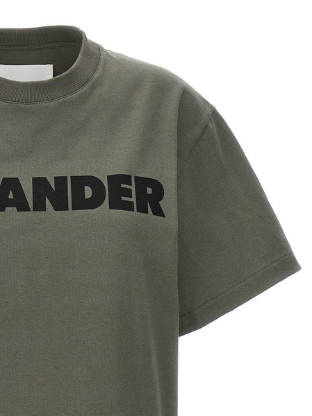 Jil Sander Logo Printed Crewneck T-Shirt