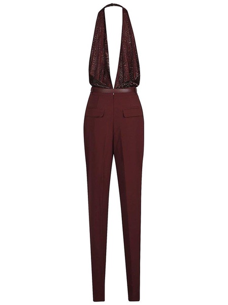 Elisabetta Franchi Sequins Embroidered Jumpsuit