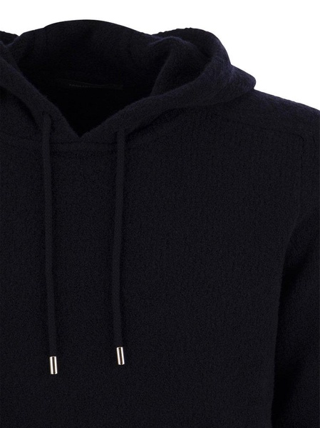 Tagliatore Knitted Drawstring Hoddie