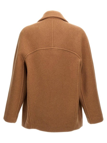 Dries Van Noten Razel Double-Breasted Coat