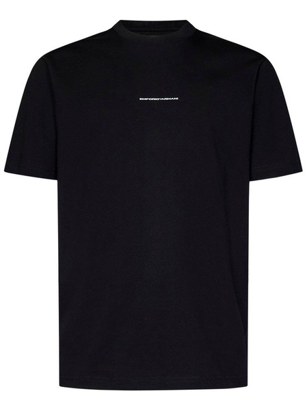 Emporio Armani Logo-Printed Crewneck T-Shirt