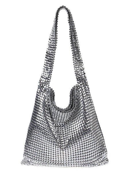 Paco Rabanne All-Over Chainmail Top Handle Bag