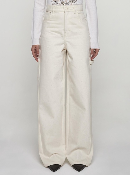 Segnale high-rise wide-leg jeans