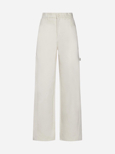 Segnale high-rise wide-leg jeans