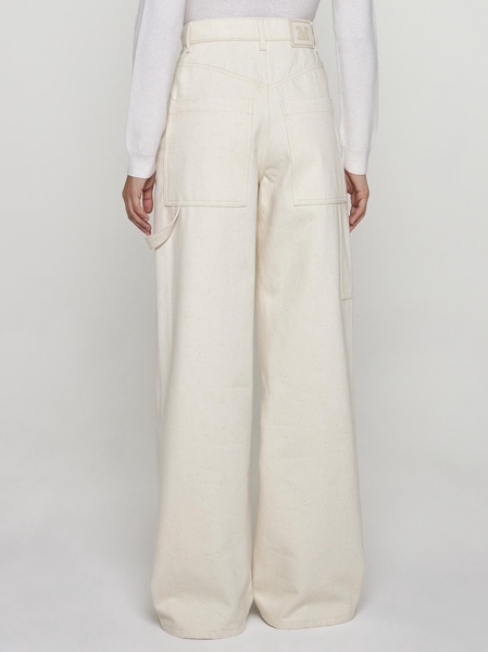 Segnale high-rise wide-leg jeans