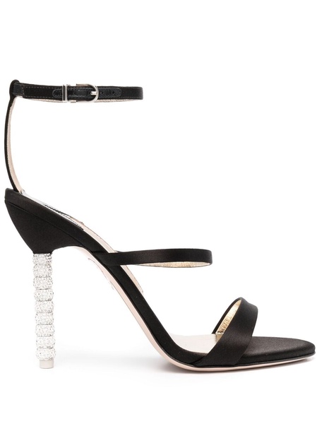 Faw crystal-heeled sandals