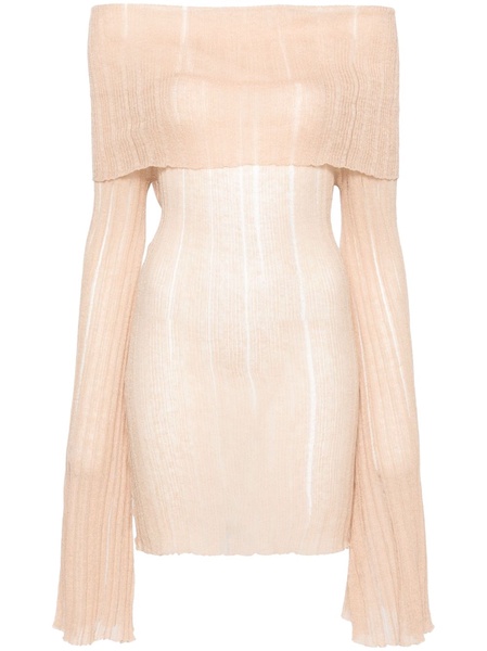 Ele off-shoulder minidress