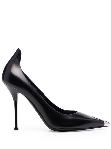 metal-toecap 110mm heel pumps