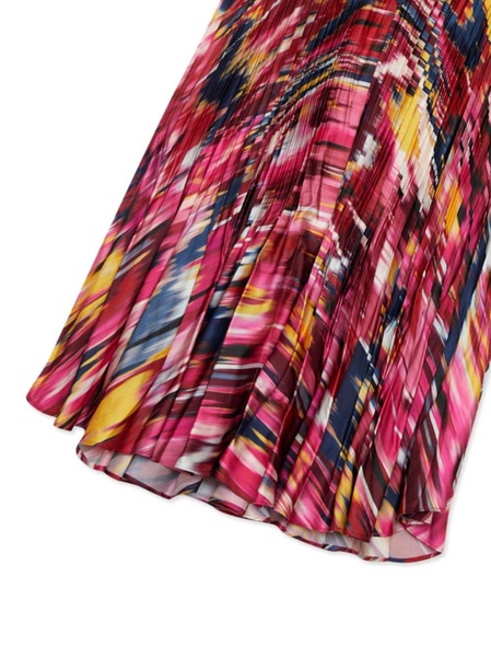 Dulce graphic-print A-line skirt