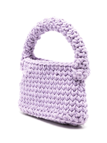 Nicoletta crochet-knit bag