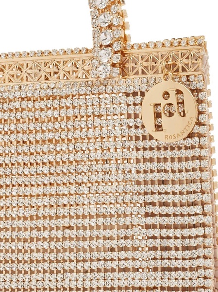 crystal-embellished shoulder bag 