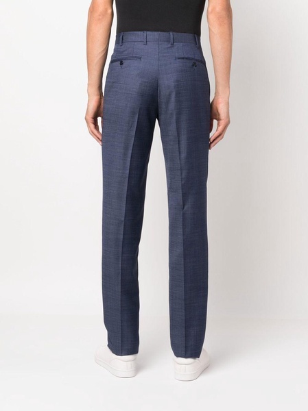 mid-rise straight-leg trousers