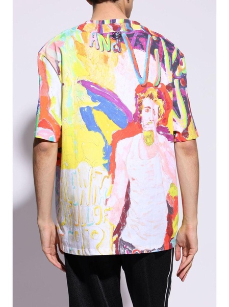 graphic-print cotton t-shirt