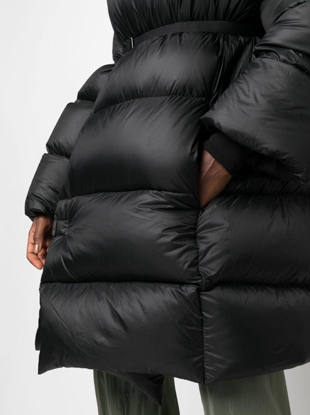 padded high-neck coat