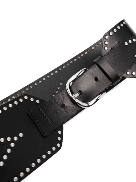 Telma embellished leather belt