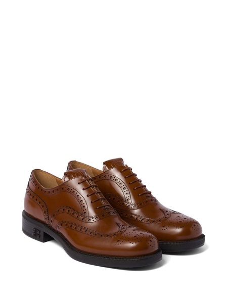 x Church's leather brogue shoes