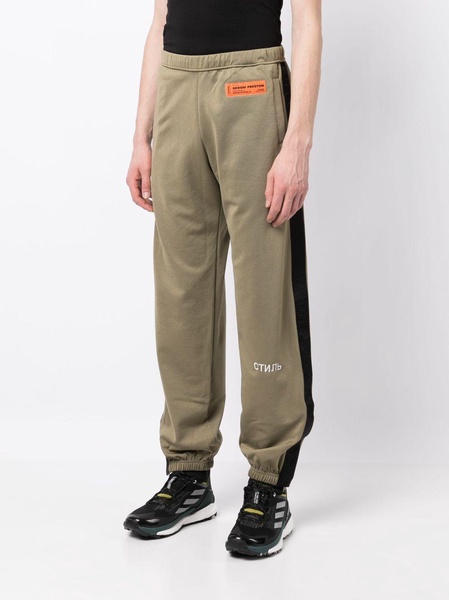 STYLE-logo track pants