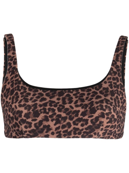 Biarritz Rory animal-print sports bra