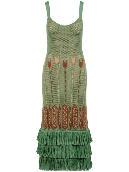 Viento Verde ruffled dress