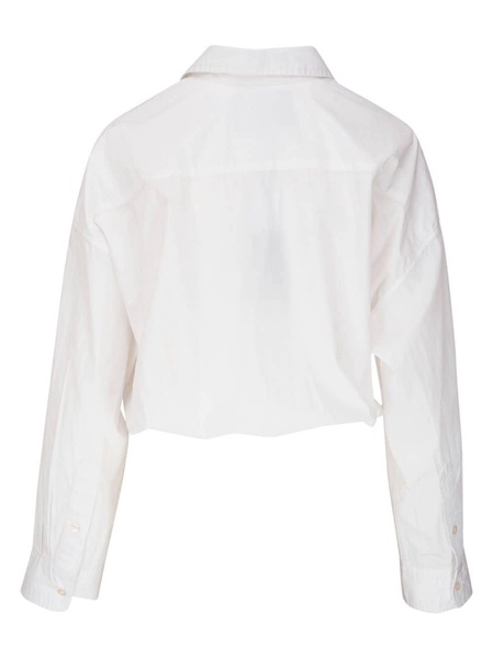 cropped cotton shirt