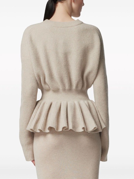 Vido peplum-waist jumper