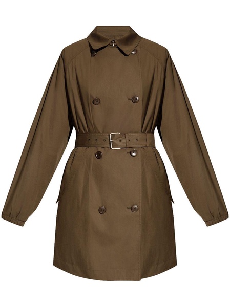 Carlota double-breasted trench coat