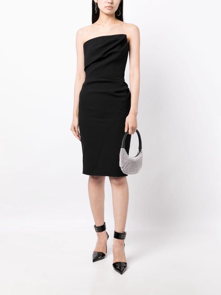 bandeau pencil dress