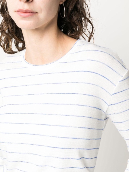 striped long-sleeve T-shirt