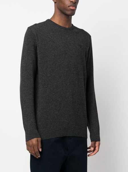 crew neck wool jumper