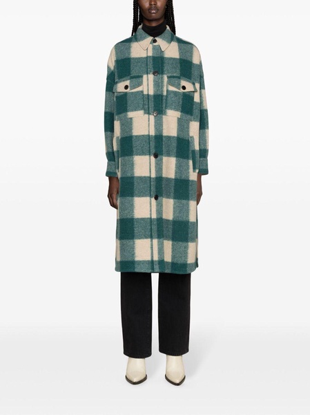 Fontizi checked coat